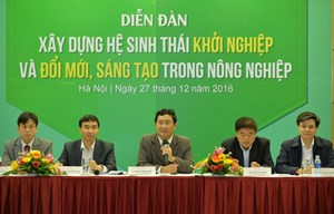 Xây dựng hệ sinh thái khởi nghiệp và đổi mới sáng tạo trong nông nghiệp