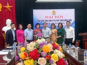 Đại hội công đoàn khoa Kinh tế và Phát triển nông thôn nhiệm kỳ 2023-2028