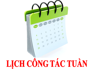 Lịch công tác tuần từ 9/3 đến 15/3/2026