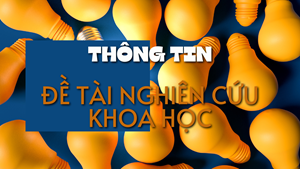 Thông tin Đề tài: Thực trạng chuyển đổi số tại các hợp tác xã trên địa bàn tỉnh Thái Nguyên