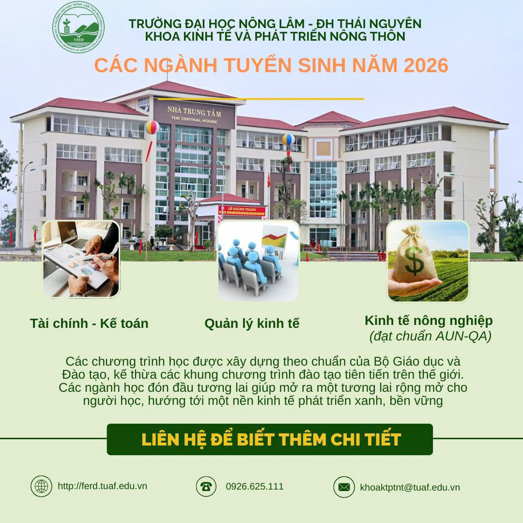 3 ngành mới tuyển sinh năm 2026